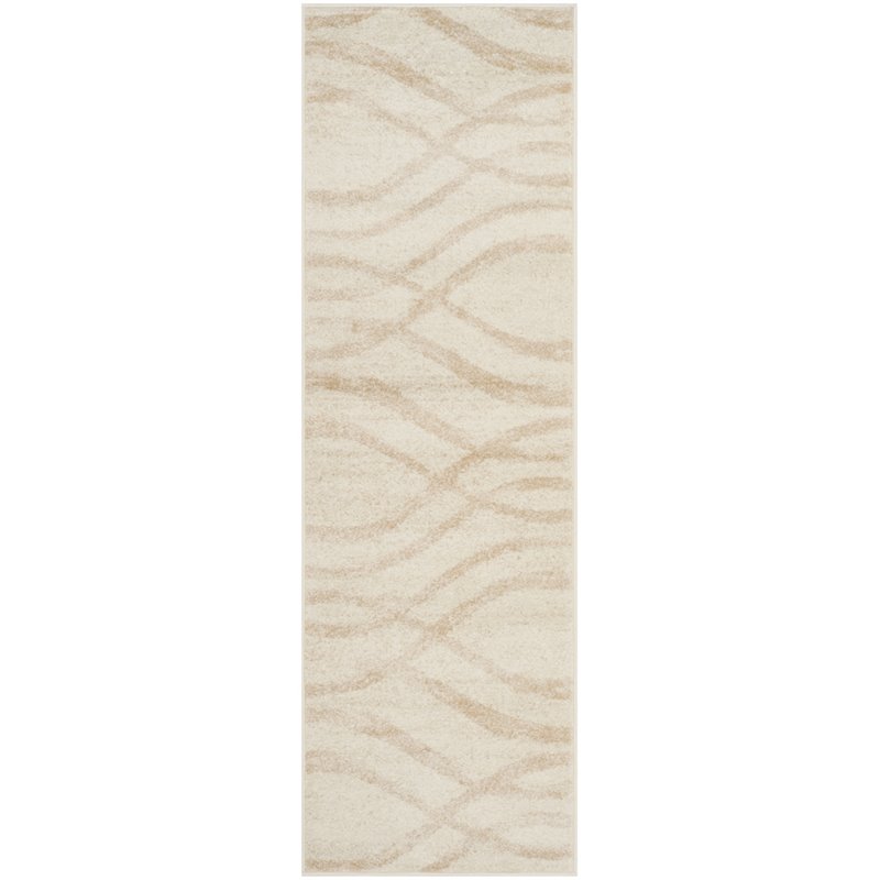 Safavieh Adirondack 2 6 X 10 Runner Rug In Cream And Champagne