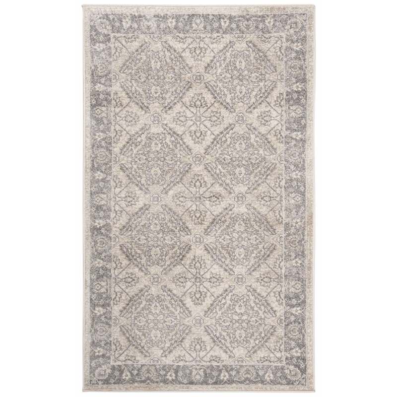 Safavieh Brentwood 3' x 5' Rug in Cream and Gray
