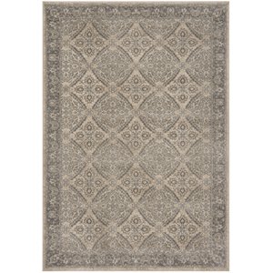 Safavieh Brentwood 8' x 10' Rug in Cream and Gray