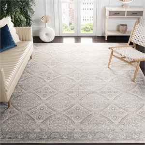 Safavieh Brentwood 9' x 12' Rug in Cream and Gray