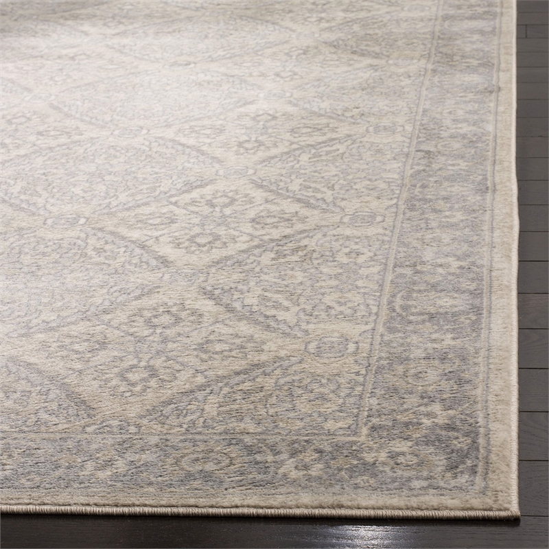 Safavieh Brentwood 9' x 12' Rug in Cream and Gray