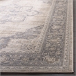 Safavieh Brentwood 2' x 8' Runner Rug in Cream and Gray