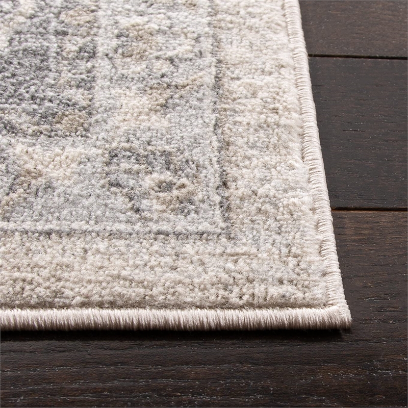 Safavieh Brentwood 6' x 9' Rug in Cream and Gray