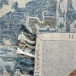 Safavieh Aspen 9' x 12' Hand Tufted Wool Rug in Dark Blue and Gray