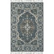 Safavieh Aspen 9' x 12' Hand Tufted Wool Rug in Dark Blue and Gray