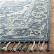 Safavieh Aspen 6' x 9' Hand Tufted Wool Rug in Dark Blue and Gray