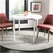 Safavieh Evoke 3' Round Rug in Dark Gray and Ivory