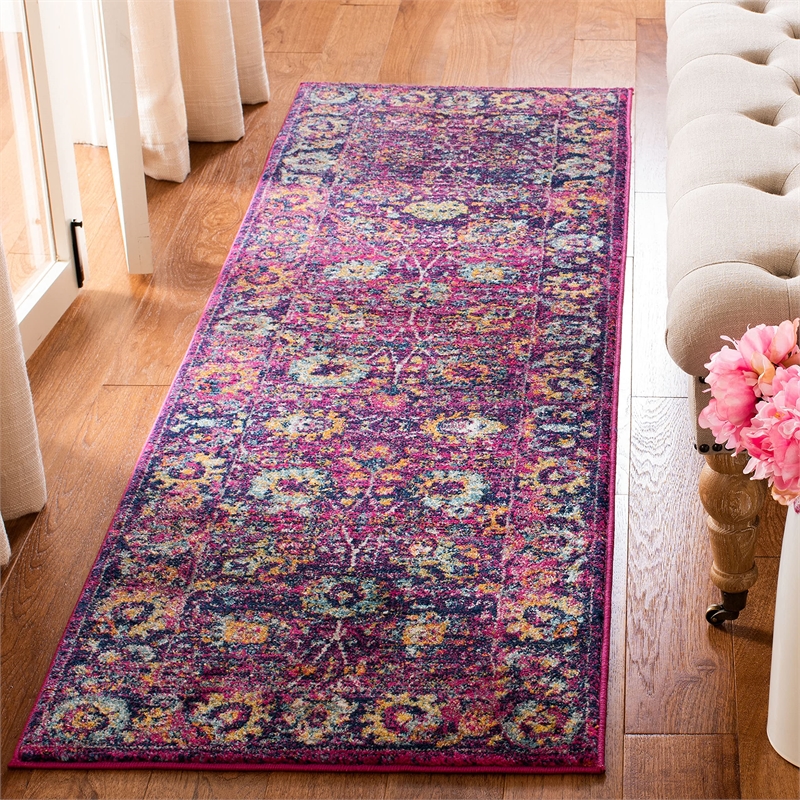 Safavieh Granada 10' x 14' Rug in Fuchsia