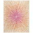 Safavieh Evoke 8' x 10' Rug in Fuchsia and Orange
