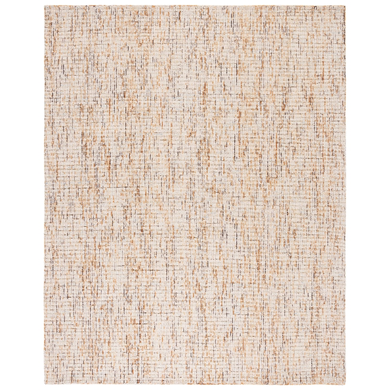Safavieh Abstract 5' x 8' Hand Tufted Wool Rug in Gold and Blue
