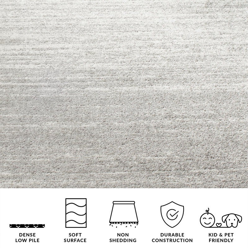 Safavieh Adirondack 4' Square Rug in Gray