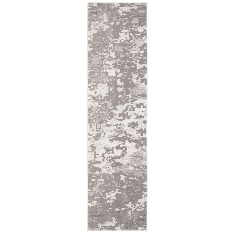 Safavieh Lurex 2' x 8' Runner Rug in Gray