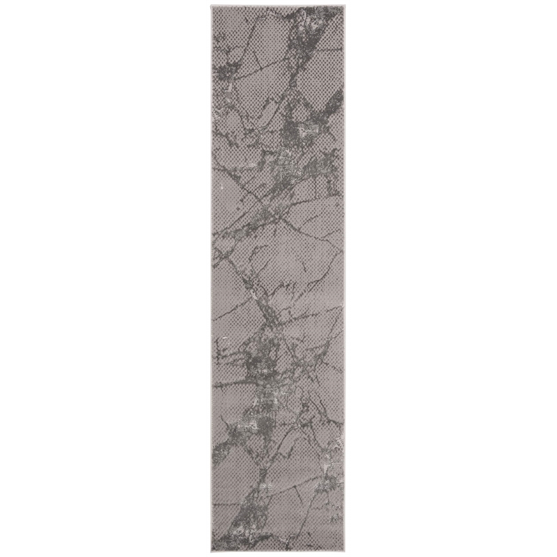 Safavieh Lurex 2' x 8' Runner Rug in Gray