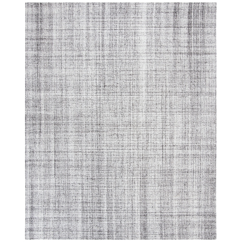 Safavieh Abstract 6' x 9' Hand Tufted Rug in Gray and Black