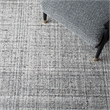 Safavieh Abstract 6' x 9' Hand Tufted Rug in Gray and Black