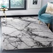 Safavieh Lurex 9' x 12' Rug in Gray and Black