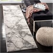 Safavieh Lurex 9' x 12' Rug in Gray and Black