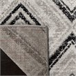 Safavieh Skyler 2' x 4' Rug in Gray and Black