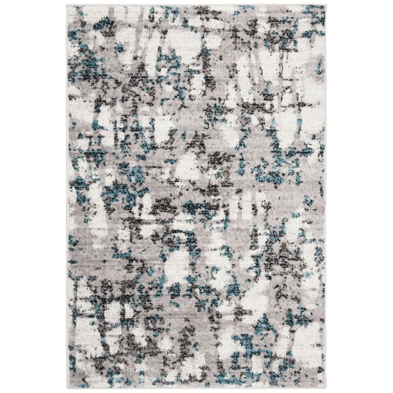 Safavieh Skyler 3' x 5' Rug in Gray and Blue