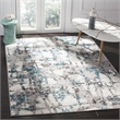 Safavieh Skyler 4' Square Rug in Gray and Blue