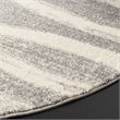 Safavieh Adirondack 4' Round Rug in Gray and Cream