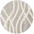 Safavieh Adirondack 4' Round Rug in Gray and Cream