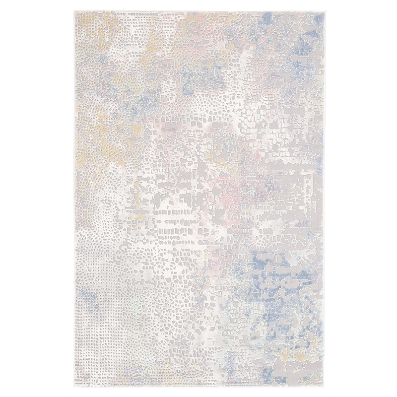 Safavieh Meadow 4' x 6' Rug in Gray and Gold