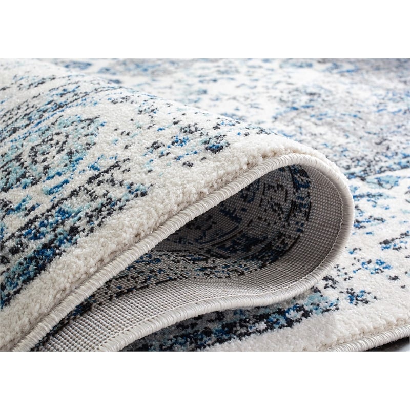Safavieh Evoke 11' Square Rug in Gray and Ivory