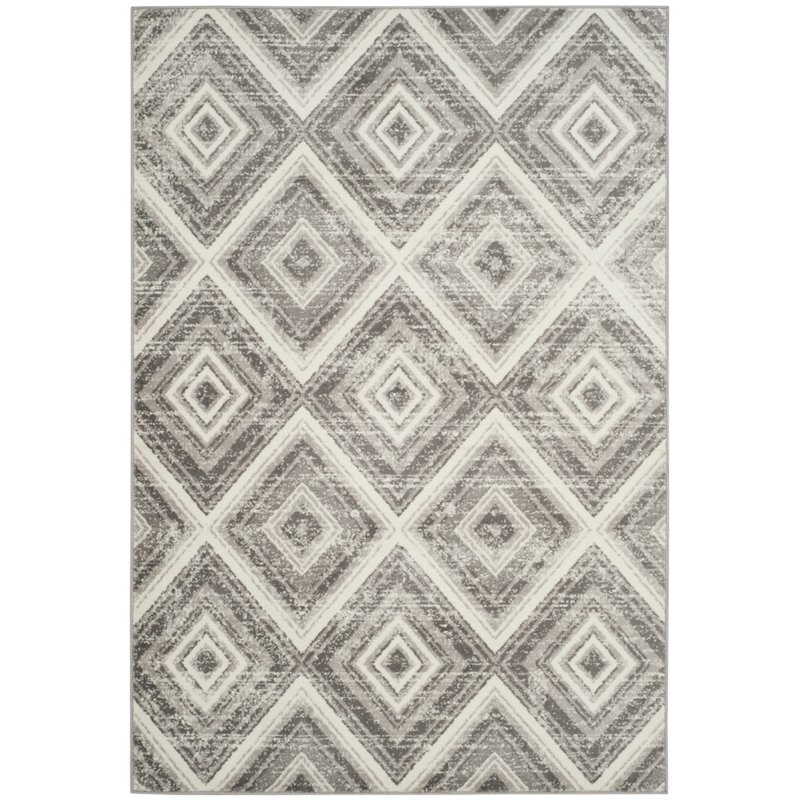 Safavieh Skyler 11' x 16' Rug in Gray and Ivory