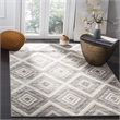 Safavieh Skyler 6' x 9' Rug in Gray and Ivory