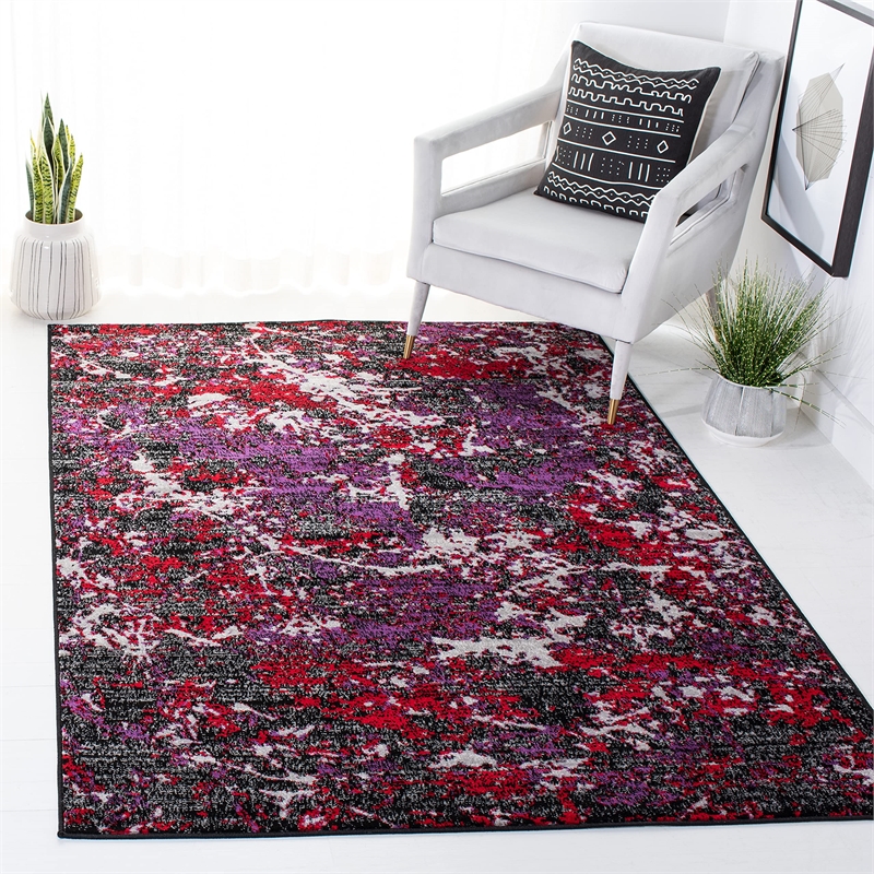Safavieh Skyler 3' x 5' Rug in Gray and Ivory