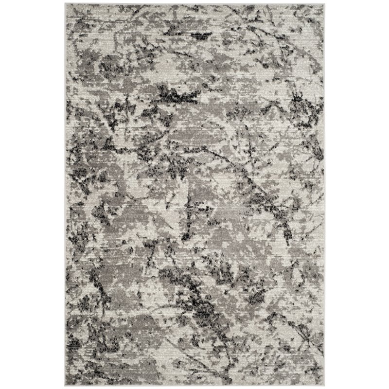 Safavieh Skyler 6' x 9' Rug in Gray and Ivory