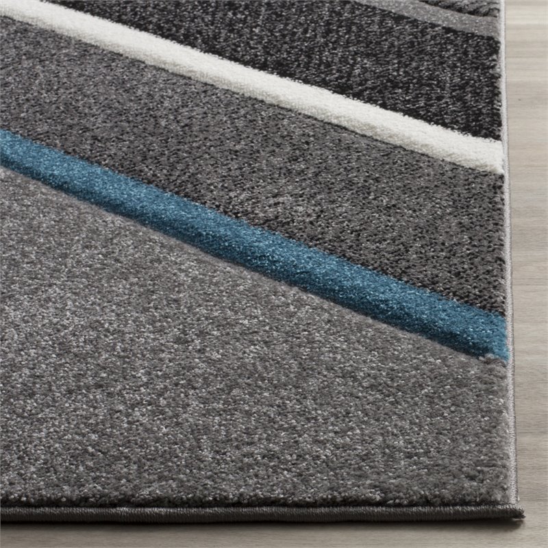 Safavieh Hollywood 9' x 12' Rug in Gray and Teal