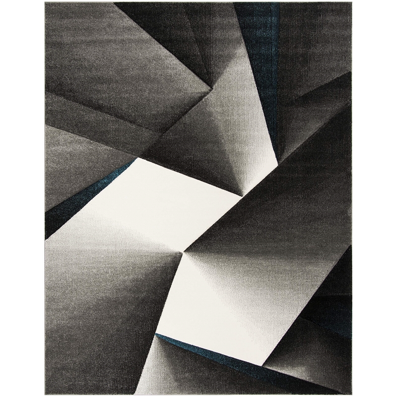 Safavieh Hollywood 9' x 12' Rug in Gray and Teal