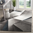 Safavieh Hollywood 9' x 12' Rug in Gray and Teal