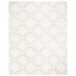 Safavieh Bellagio 8' x 10' Hand Tufted Wool Rug in Ivory and Gray