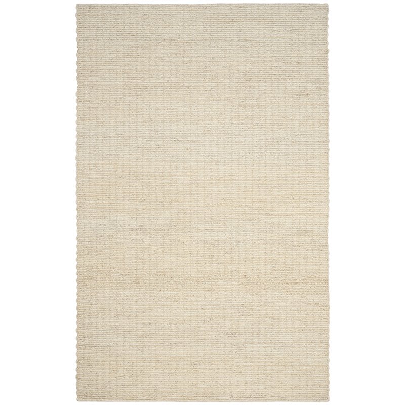 Safavieh Natural Fiber 10' x 14' Hand Woven Jute Rug in Ivory