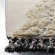 Safavieh Kenya 4' x 6' Hand Knotted Wool Rug in Ivory and Black
