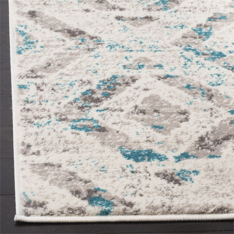 Safavieh Skyler 3' x 5' Rug in Ivory and Blue