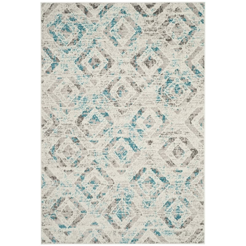 Safavieh Skyler 6' x 9' Rug in Ivory and Blue