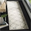 Safavieh Skyler 2' x 6' Runner Rug in Ivory and Blue