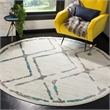 Safavieh Skyler 3' x 5' Rug in Ivory and Blue