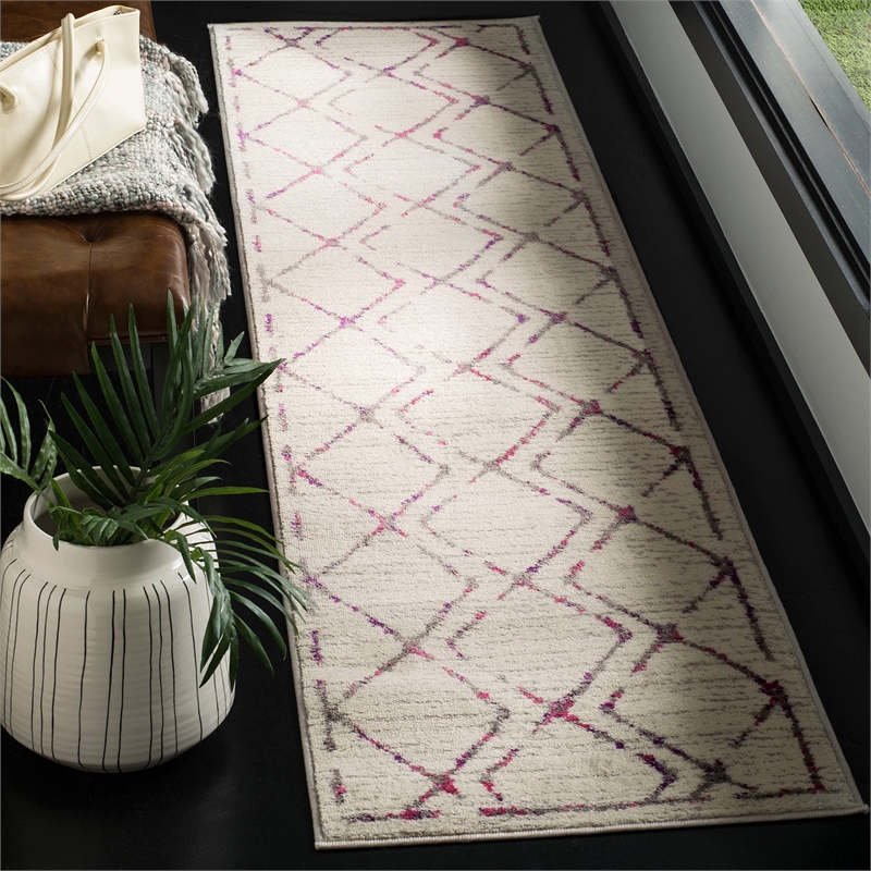 Safavieh Skyler 3' x 5' Rug in Ivory and Blue