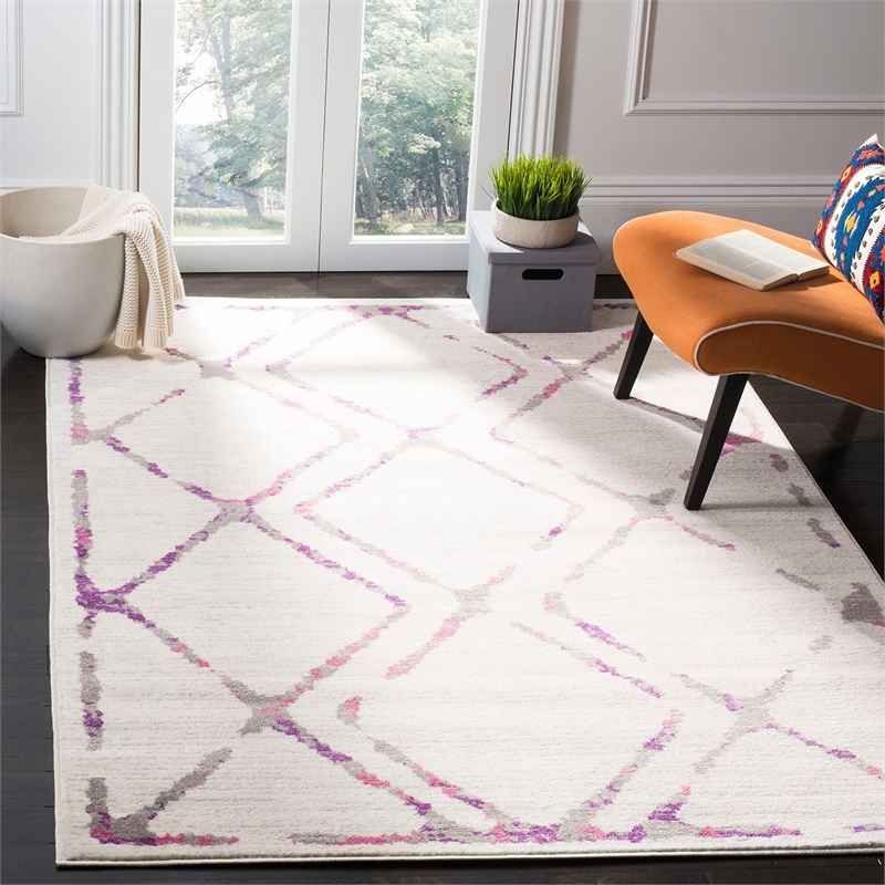 Safavieh Skyler 3' x 5' Rug in Ivory and Blue