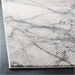 Safavieh Lurex 2' x 8' Runner Rug in Ivory and Gray