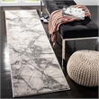 Safavieh Lurex 8' x 10' Rug in Ivory and Gray