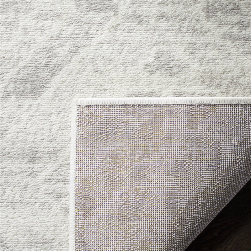 Safavieh Skyler 2' x 10' Runner Rug in Ivory and Gray