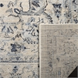 Safavieh Charleston 9' x 12' Rug in Ivory and Light Blue