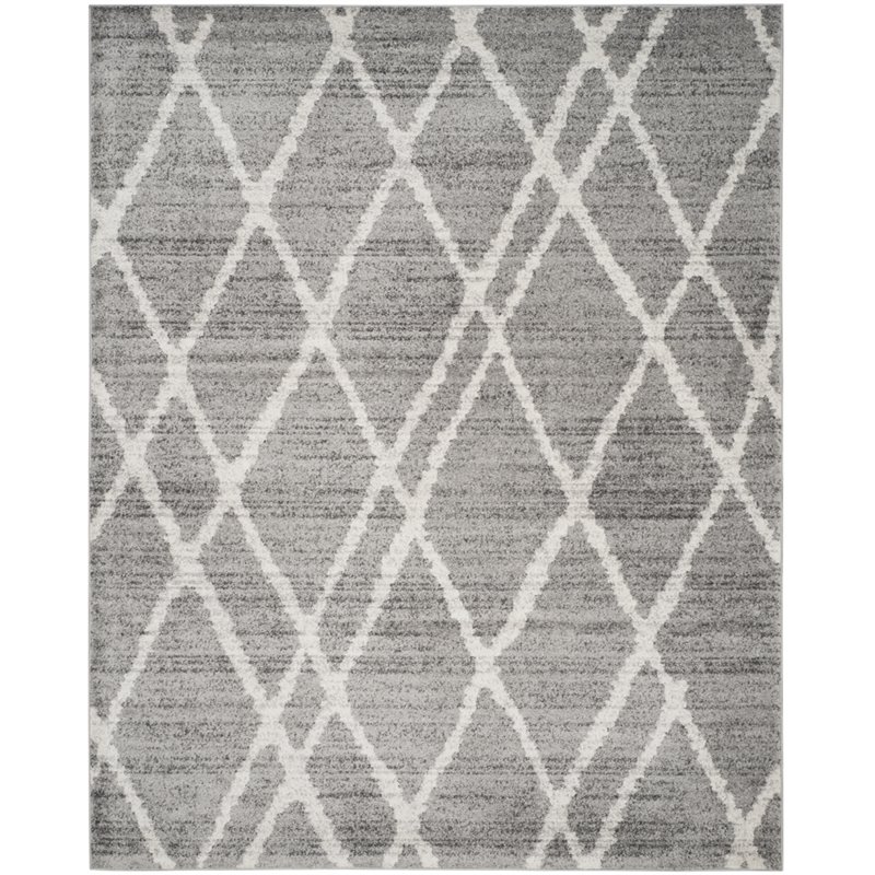 Safavieh Adirondack 10' x 14' Rug in Ivory and Silver