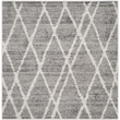 Safavieh Adirondack 4' Square Rug in Ivory and Silver